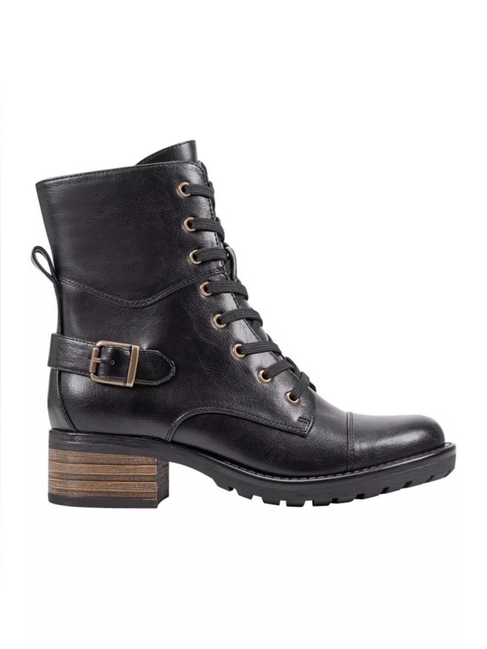 NWOB indigo rd. ‘Jovanie’ Combat Boot